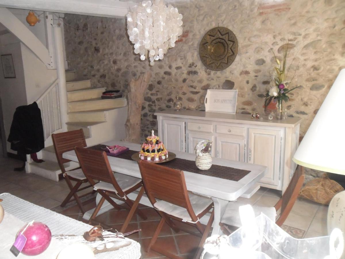 Belle Maison De Caractere Dans Village Et Sa Piscine Privee 7 Pers- 3 Chambres - 12 Rue Emile Zola Millas 外观 照片