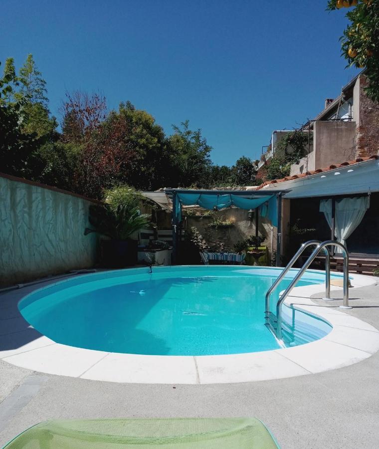 Belle Maison De Caractere Dans Village Et Sa Piscine Privee 7 Pers- 3 Chambres - 12 Rue Emile Zola Millas 外观 照片