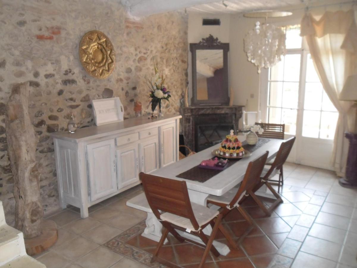 Belle Maison De Caractere Dans Village Et Sa Piscine Privee 7 Pers- 3 Chambres - 12 Rue Emile Zola Millas 外观 照片